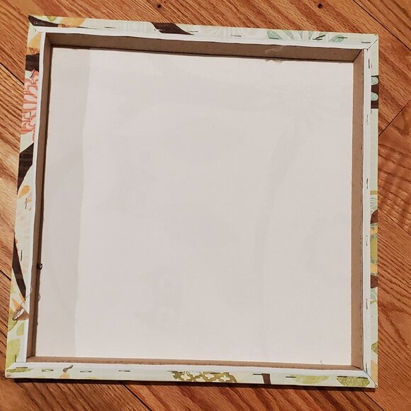 Owl Wall Art Canvas Print -Cute Whimsical Child's Room /Anywhere - 16.5 X 16.5" - Picture 7 of 12